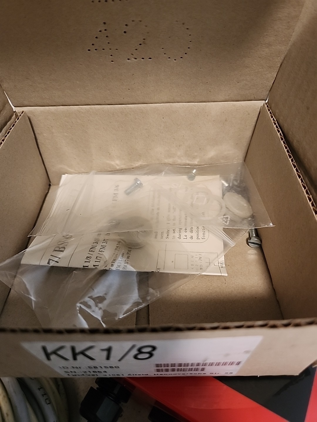GRECON KK1/8 581580 Junction box /w 3x Lappkabel Olflex classic 110 H/05 3XO,75