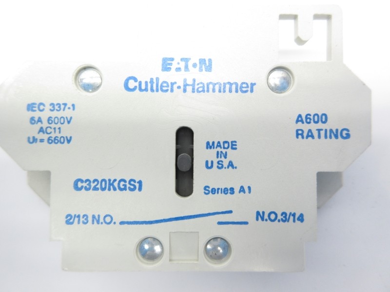 CUTLER HAMMER C320KGS1 SER. A1 660V 6A NSNP