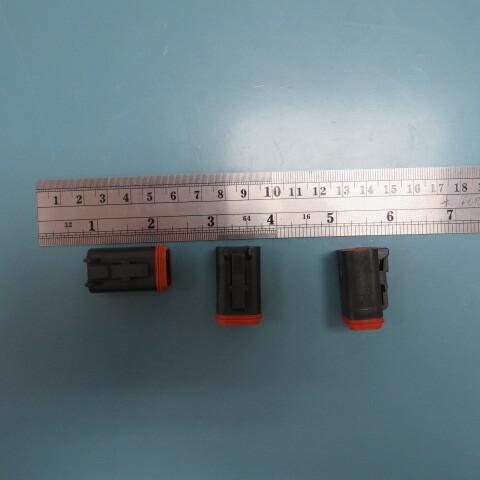 DEUTSCH DT06-4S-P012 Qty of 20 per Lot 4 position Rectangular Connectors – Ho