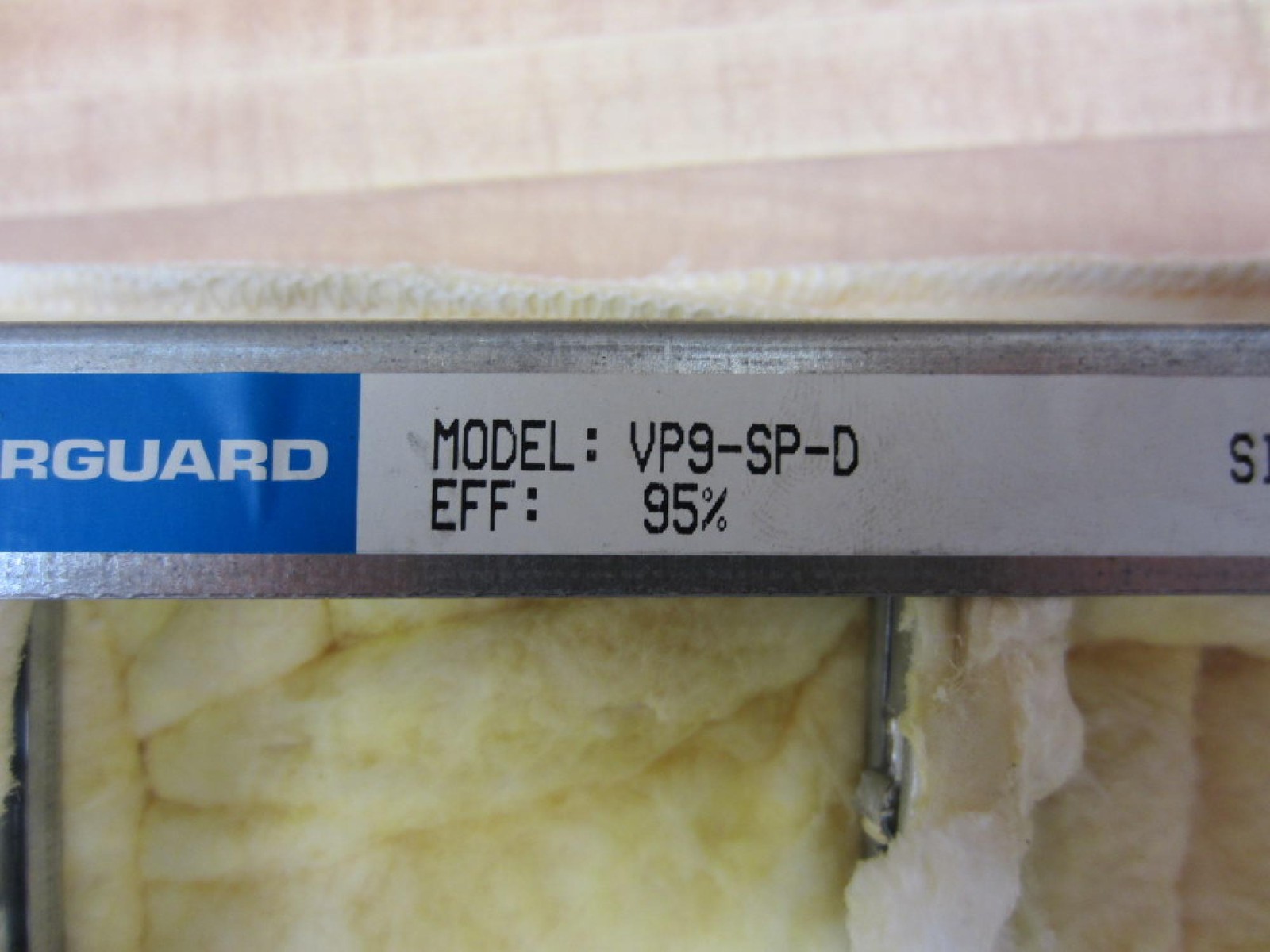 Airguard VP9-SP-D VP9SPD Primary Filter