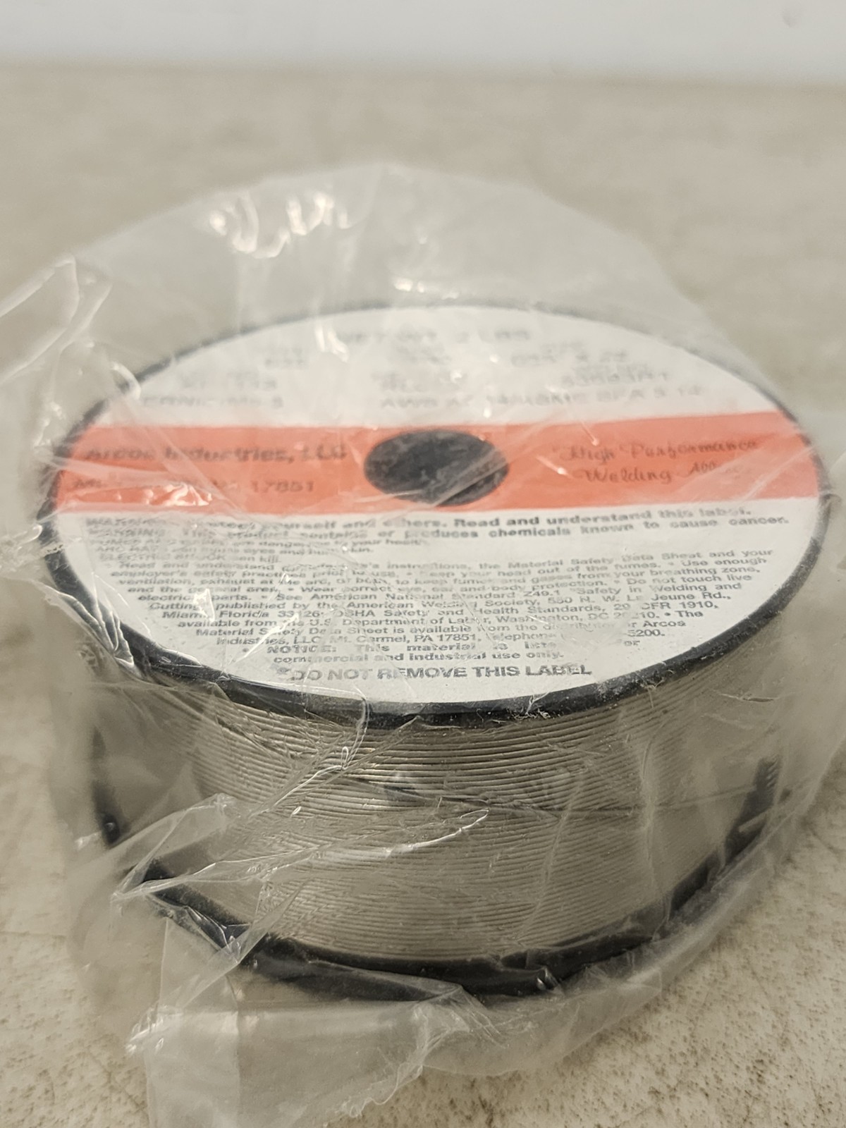 Arcos Industries 625 Wire -ERNiCrMo-3 -.035 in -2 lb Spool Nickel Alloy MIG Wire
