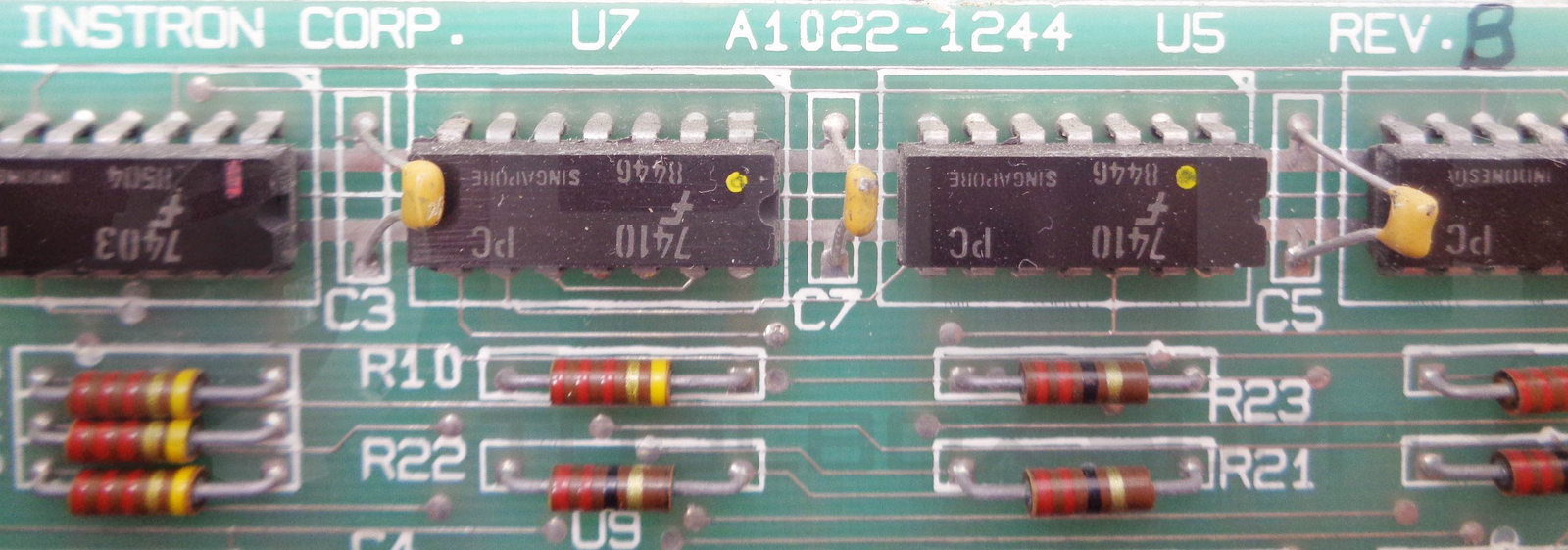 INSTRON A1022-1244 CIRCUIT BOARD, NC-1 94V-0, T1022-1266