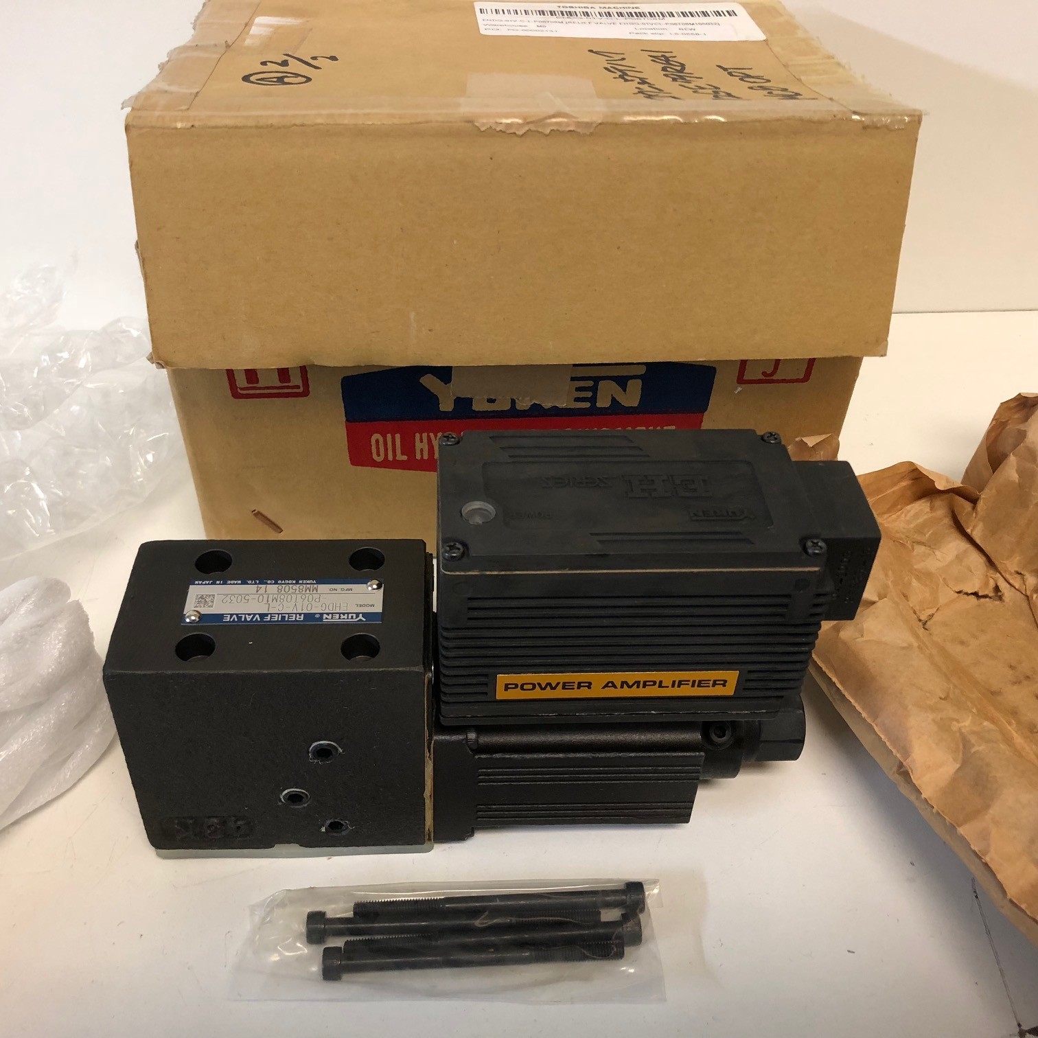 Yuken Power Amp Valve EH EHDG-01V-C-L-P06T08M10-5032 Toshiba 7SA030462