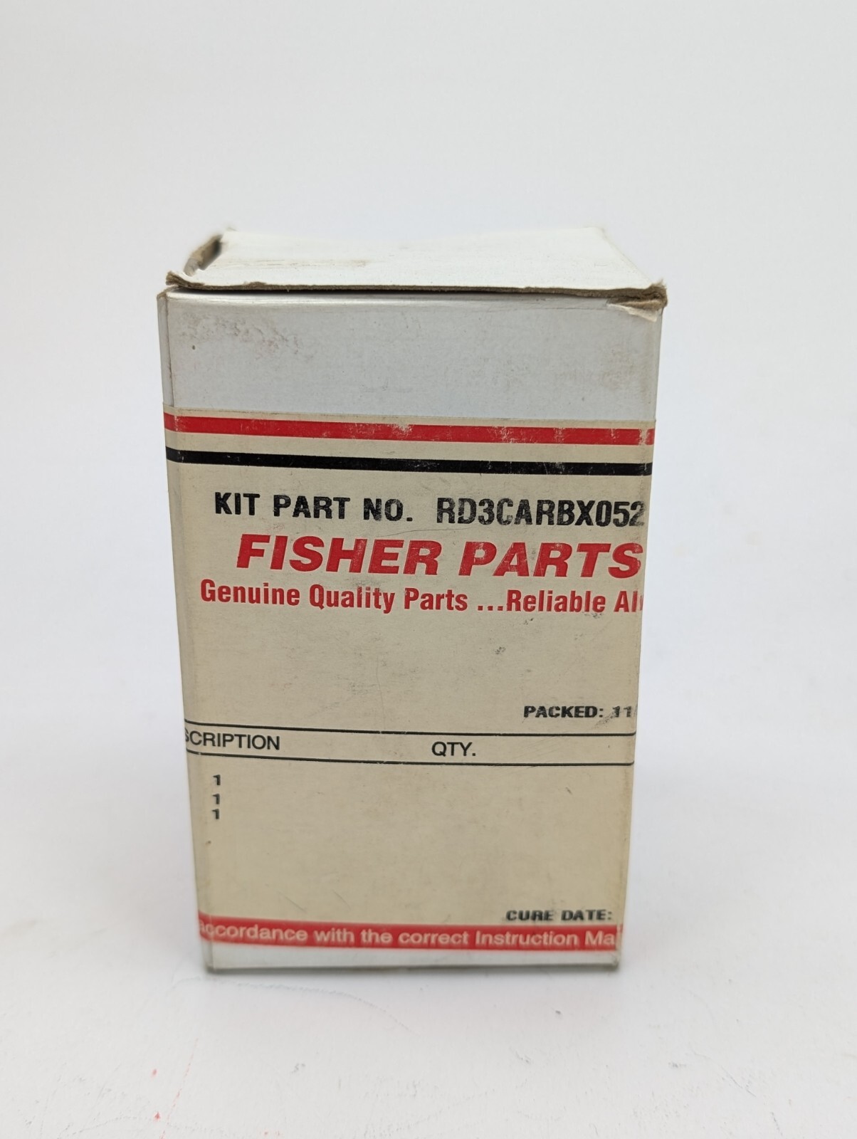 Fisher RD3CARBX052 Carbide Trim Kit Type D3 Sz 18MM