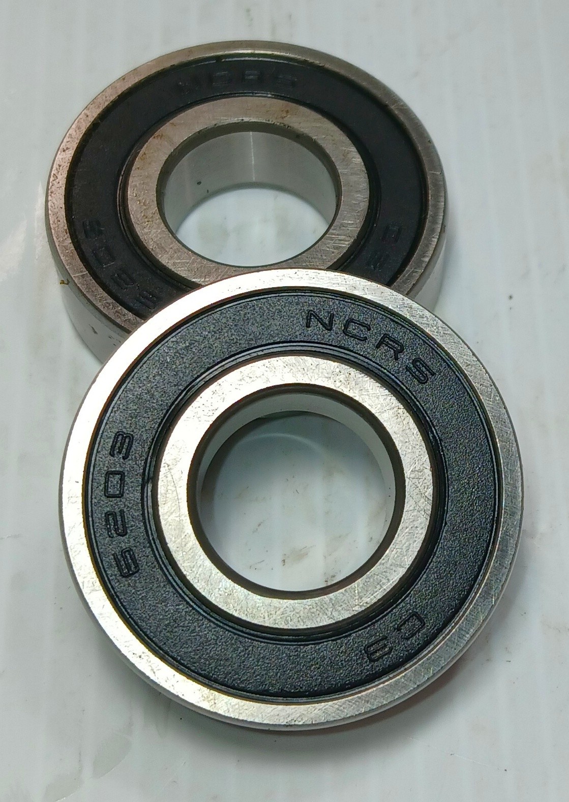 2 NEW NCRS 6203 C3 RADIAL DEEP GROOVE BALL BEARINGS NNB ***MAKE OFFER***