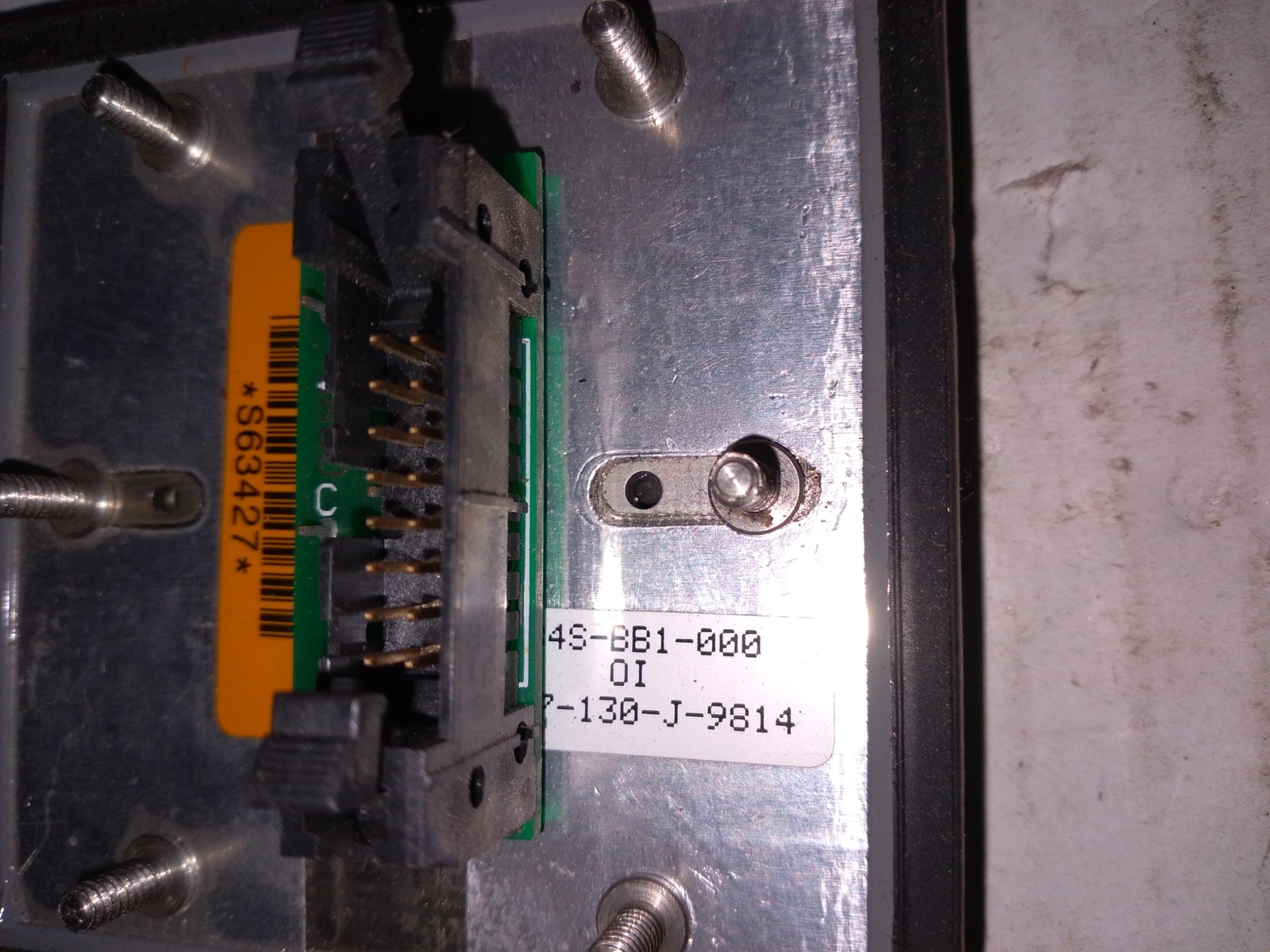 4S-BB1-000 7-130-J-9814 KEYPAD