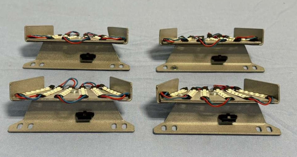QTY 4 Baggage Scanner Detector Strips / Lead Curtains Part for Adani BV 5030