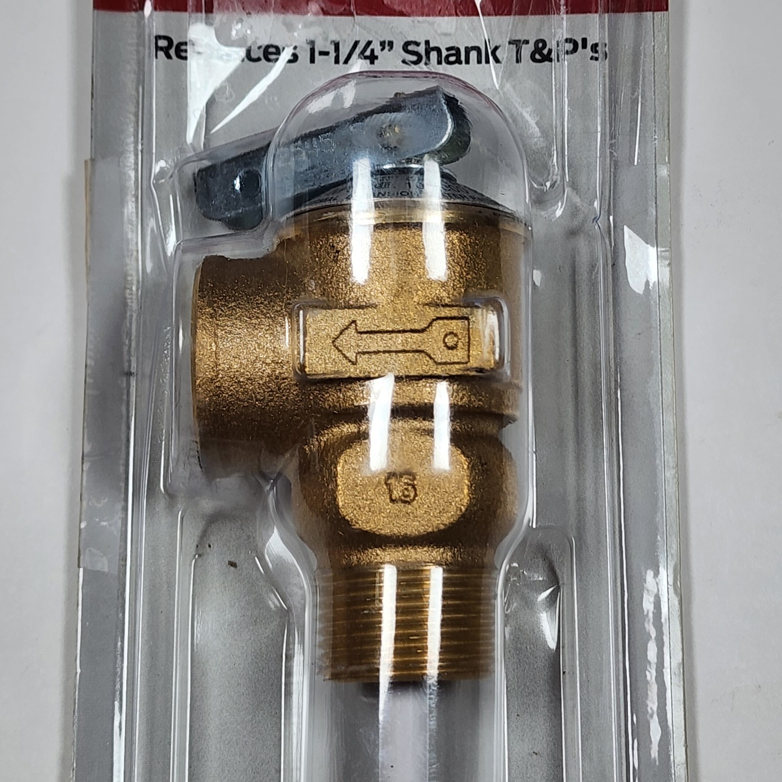 Cash Acme 23576-0150 3/4″ NCLX Temp & Pressure Relief Valve w/ 1-1/4″ Shank