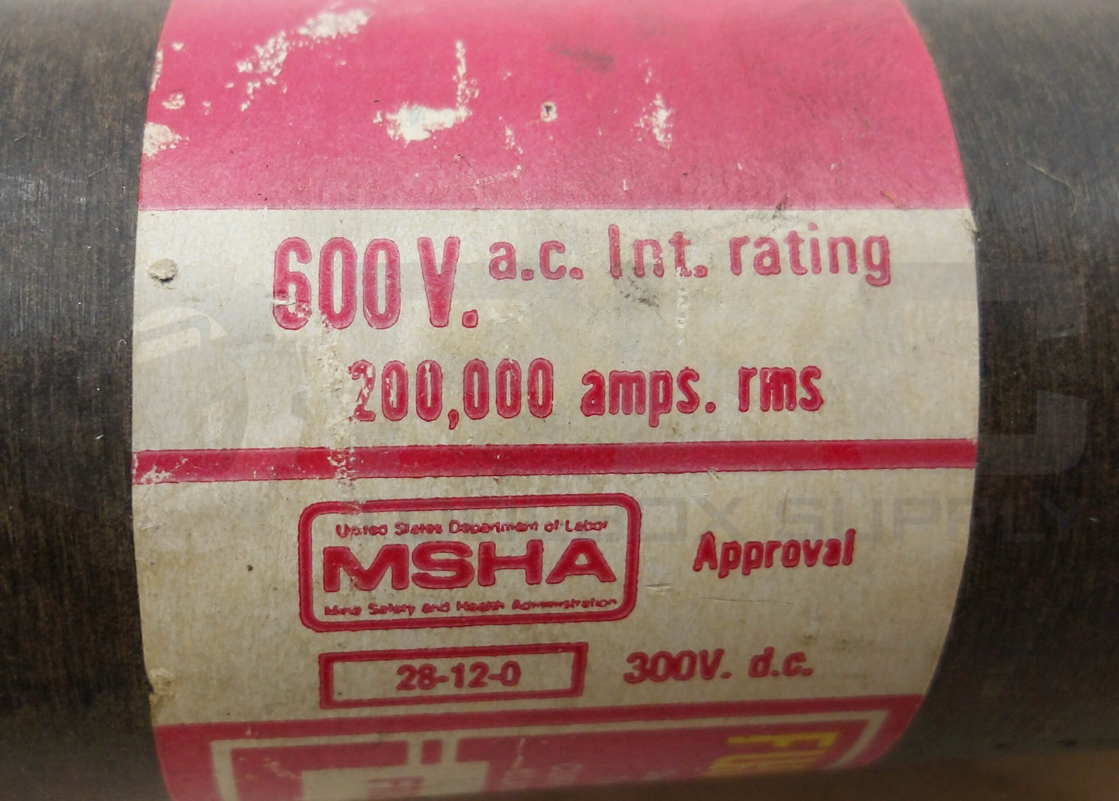 LOT OF 3 FUSETRON FRS-R 150 DUAL ELEMENT TIME DELAY FUSE 150A 600V