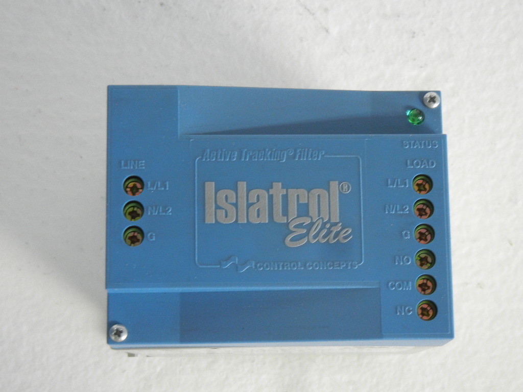 CONTROL CONCEPTS IE-120 NEW ISLATROL ELITE ACTIVE TRACKING FILTER IE120