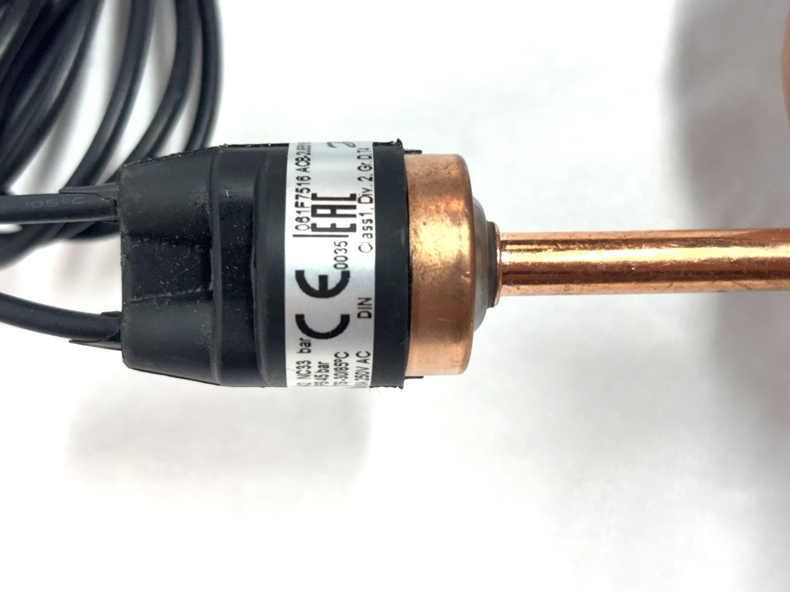 Danfoss 061F7516 Cartridge Pressure Switch ACB-2UB5156W, Genuine New