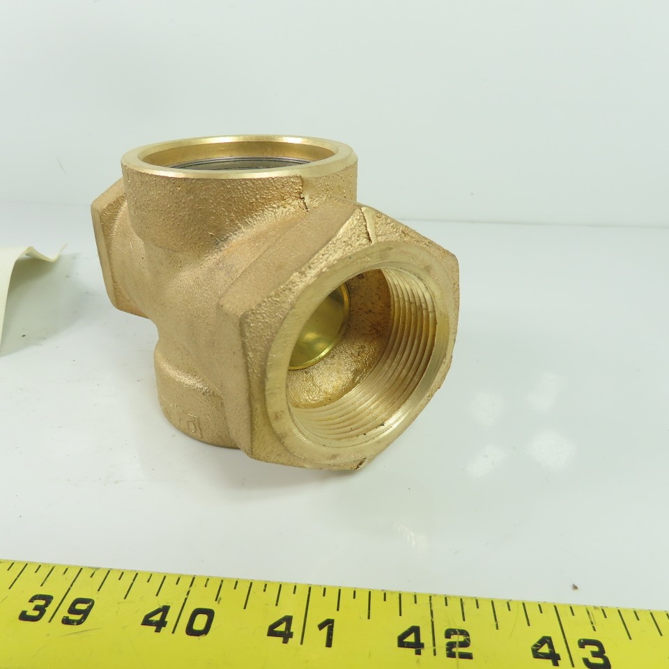 Kaydon 55B Double window Flow Sight Indicators 1-1/2″ NPT NEW