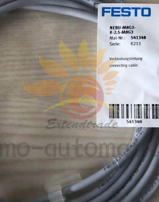 NEW FESTO NEBU-M8G3-K-2.5-M8G3 541348 1PCS