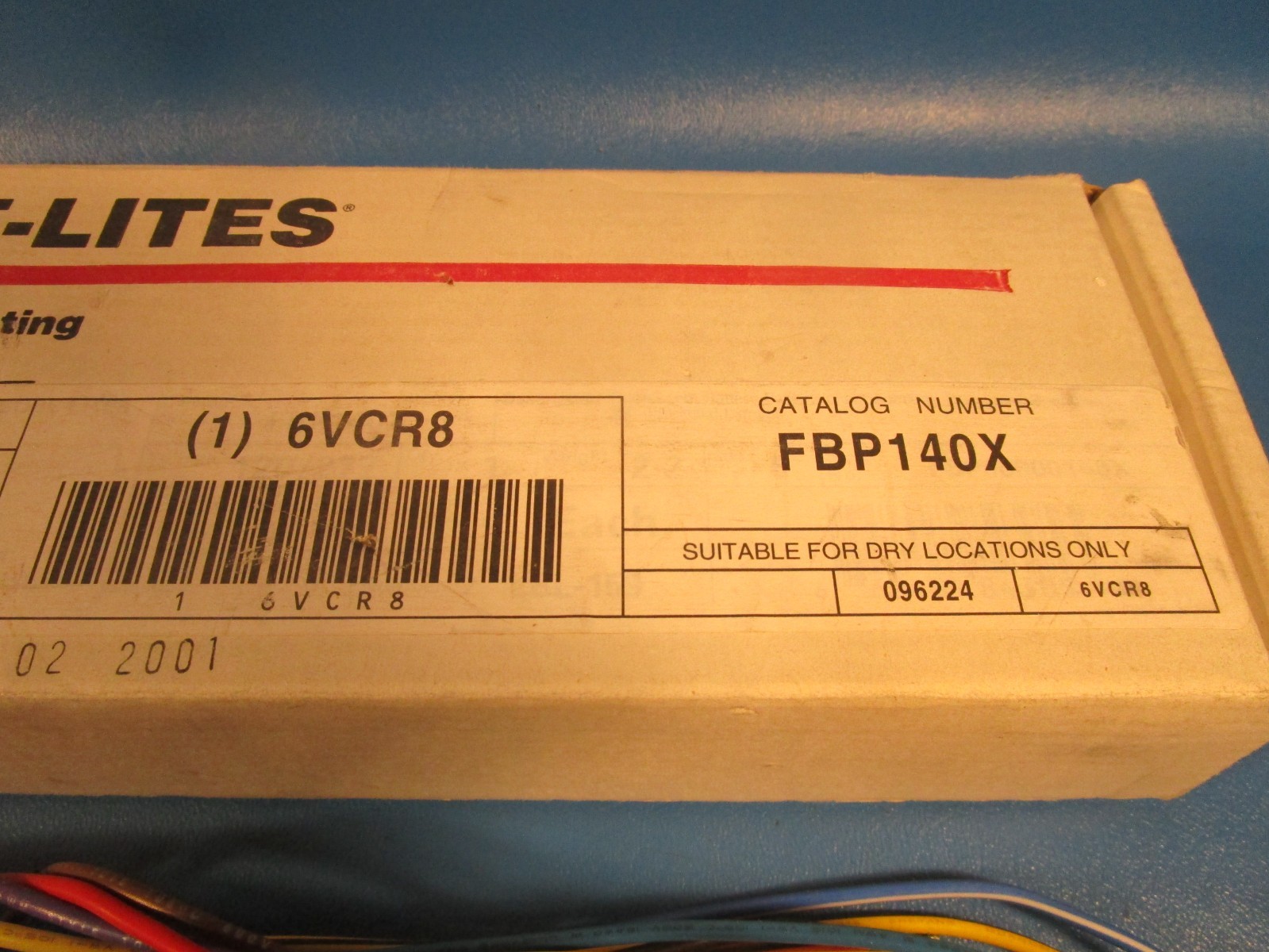 Cooper FBP140X SURE-LITES Fluorescent Emergency Ballast (845)