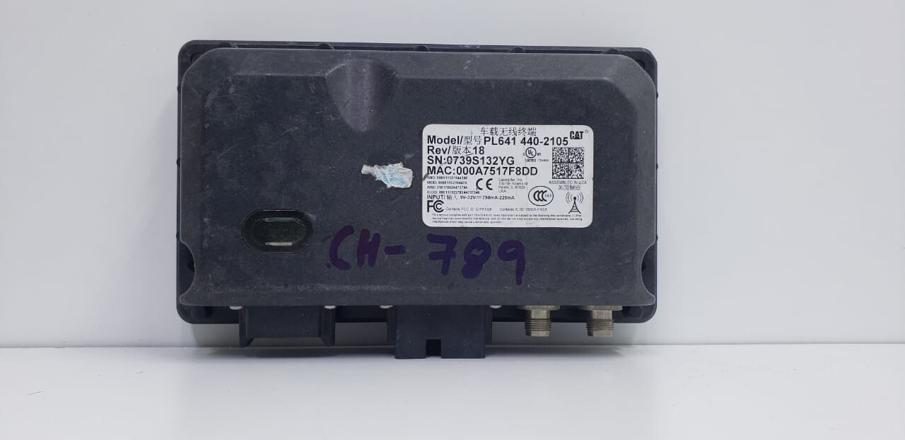 Caterpillar 4402105 Control Assembly Electronic Model Pl641 440-2105, CH#789