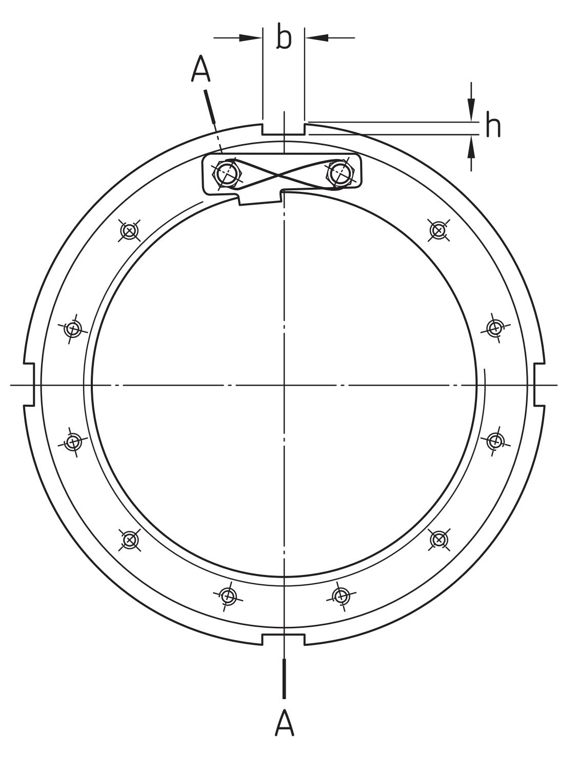 SKF N 048 STANDARD LOCKNUT