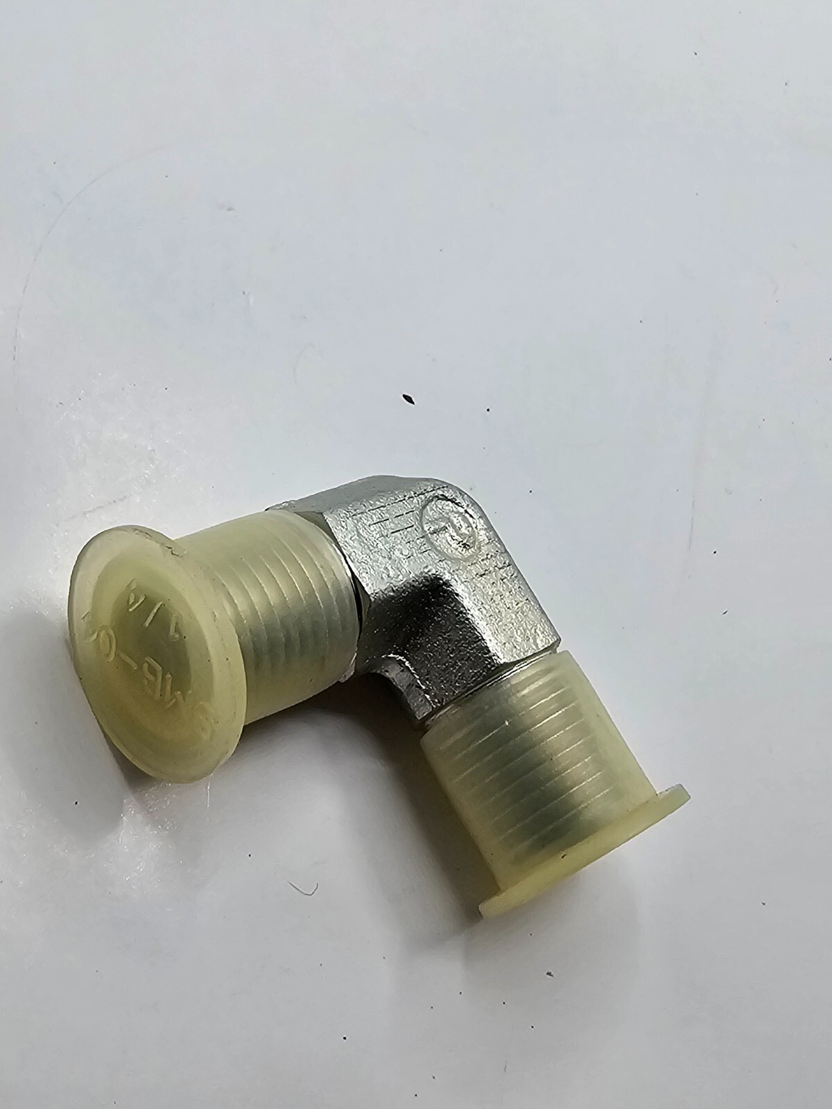 (QTY 5) Parker Male Pipe Elbow 1/4 Male X 1/4 Male NPTF Steel 1/4 CR-S