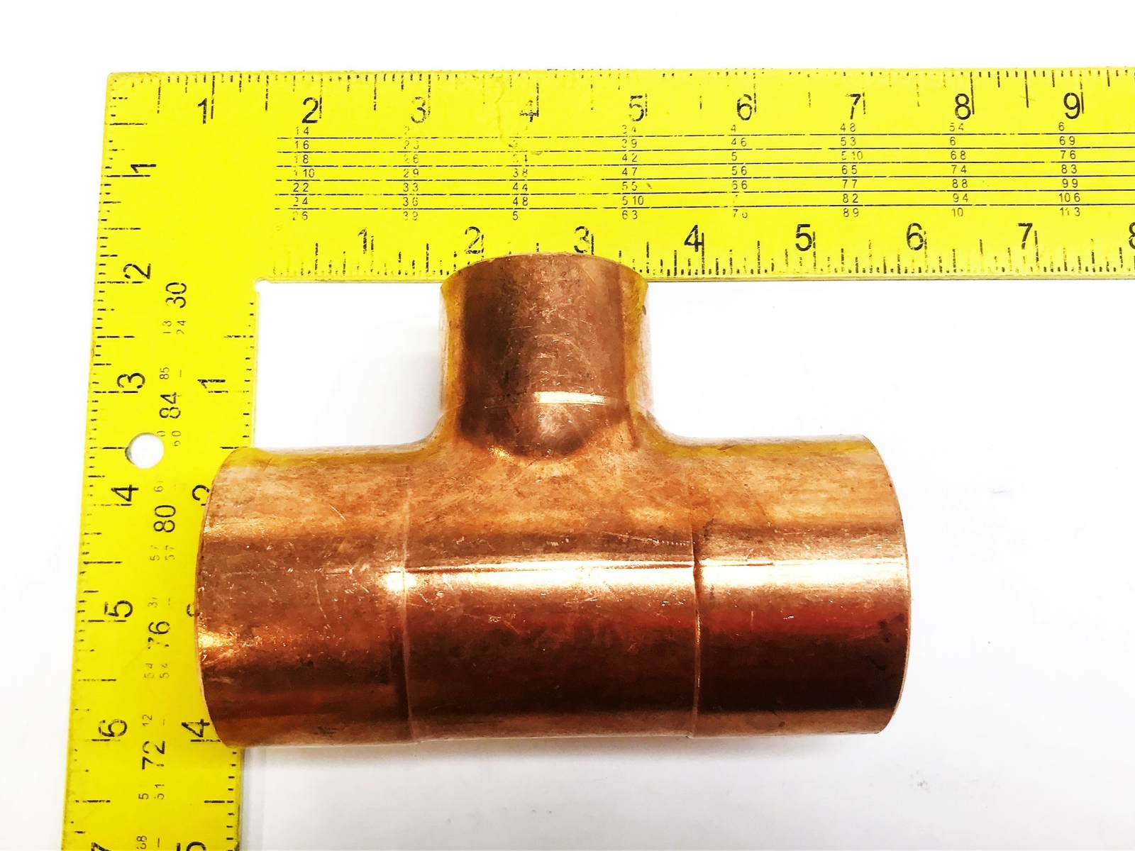 Nibco 2″ Sweat x 1-1/2″ Sweat x 2″ Sweat Copper Reducing Tee NOS