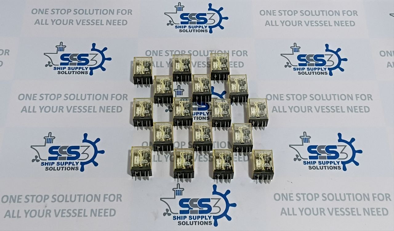 Omron MY4 Auxiliary Relay Coil Voltage 24VDC 14-Pin (Lot of 17 pcs)