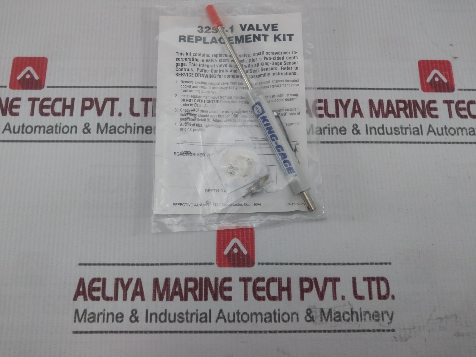 KING ENGINEERING 7334-2 Safe Guard Service Kit REV:B