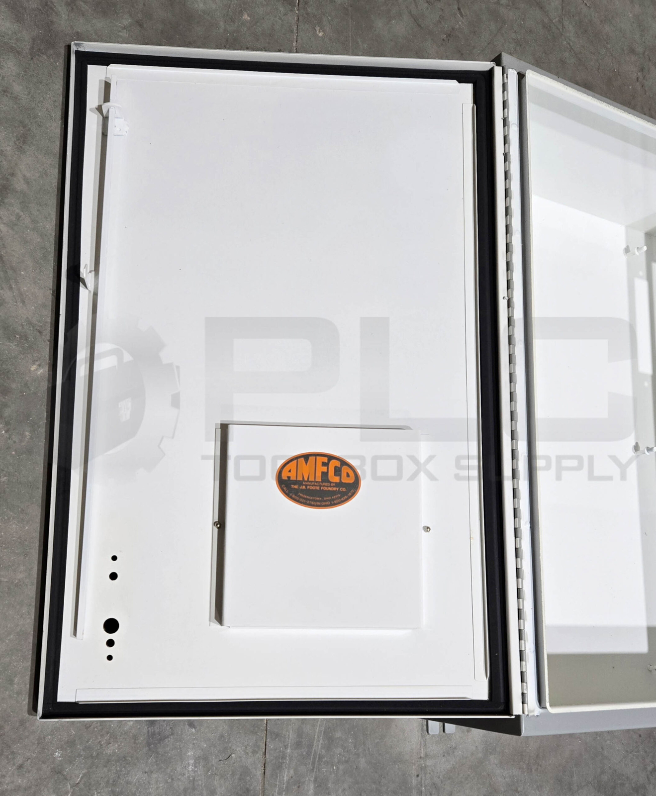 NEW AMFCO AB362410LP NEMA 12 ELECTRICAL ENCLOSURE, 36″ X 24″ X 10″