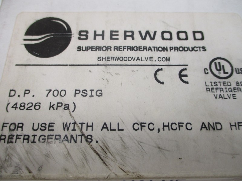 SHERWOOD 593WA-15ST 158BV B12-064 700PSI 1-5/8″ NSMP