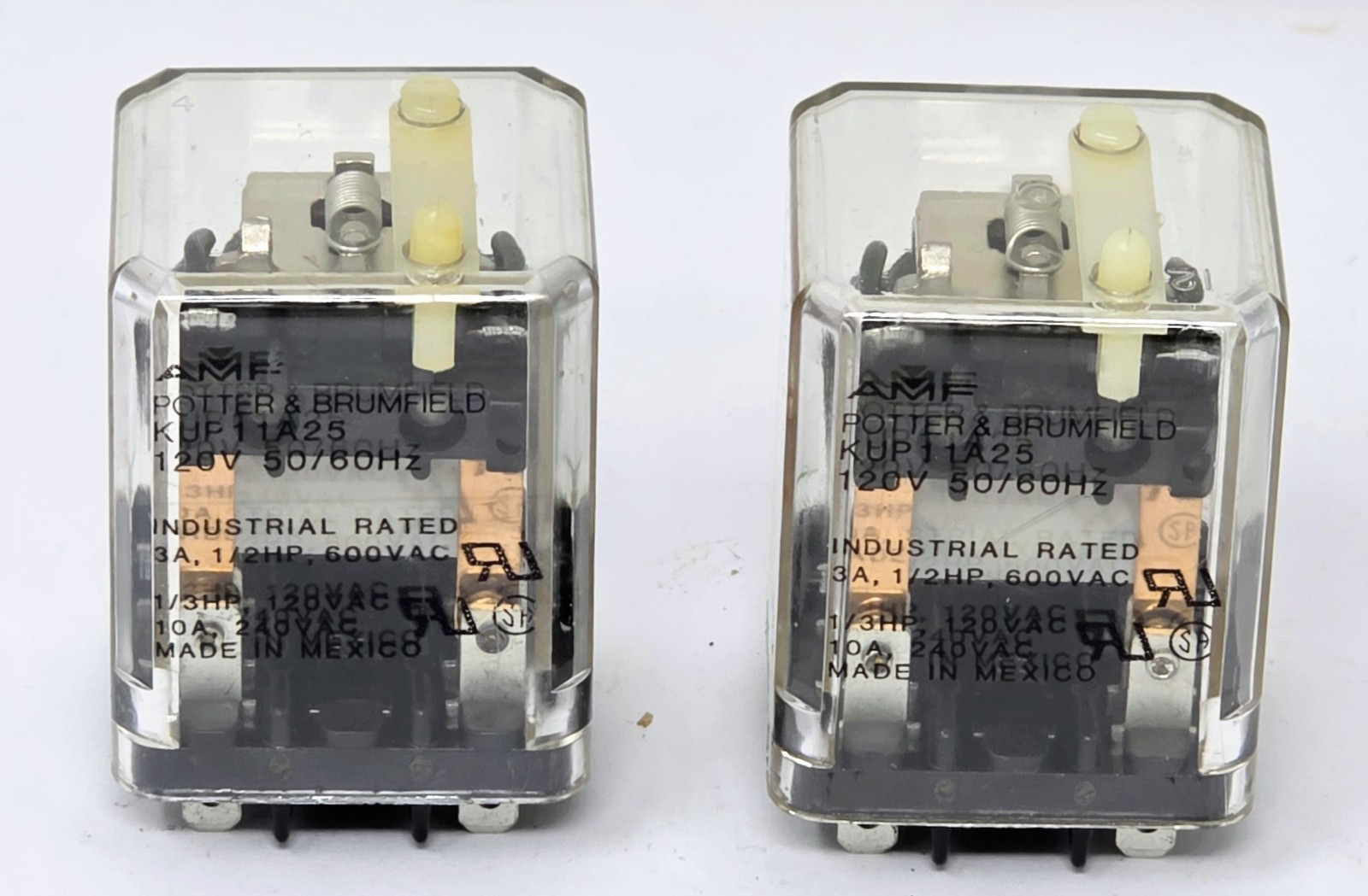 (Lot of 2) AMF Potter & Brumfield KUP11A25