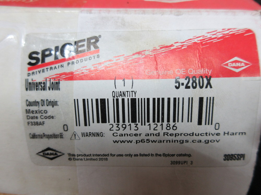 Spicer 5-280X Universal Joint 5280X