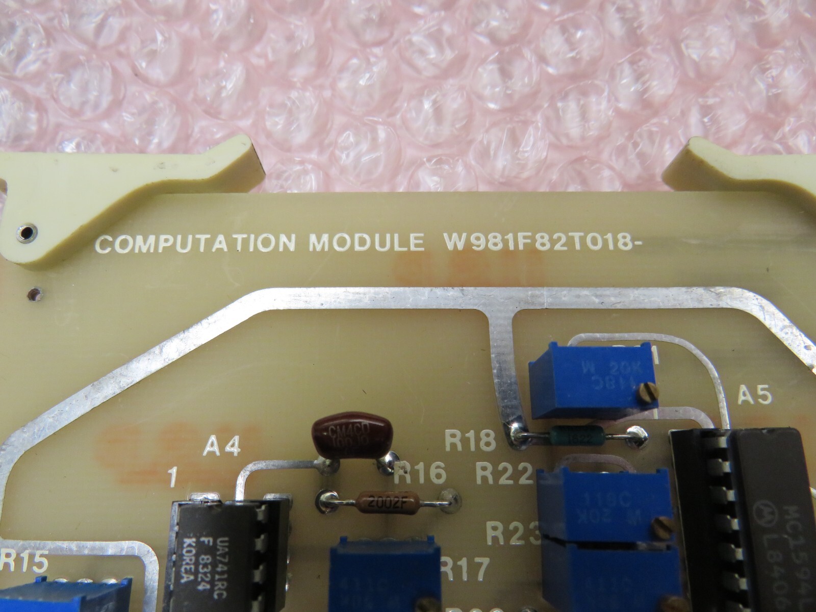 Ferral W981F82T018-01 Computation Module