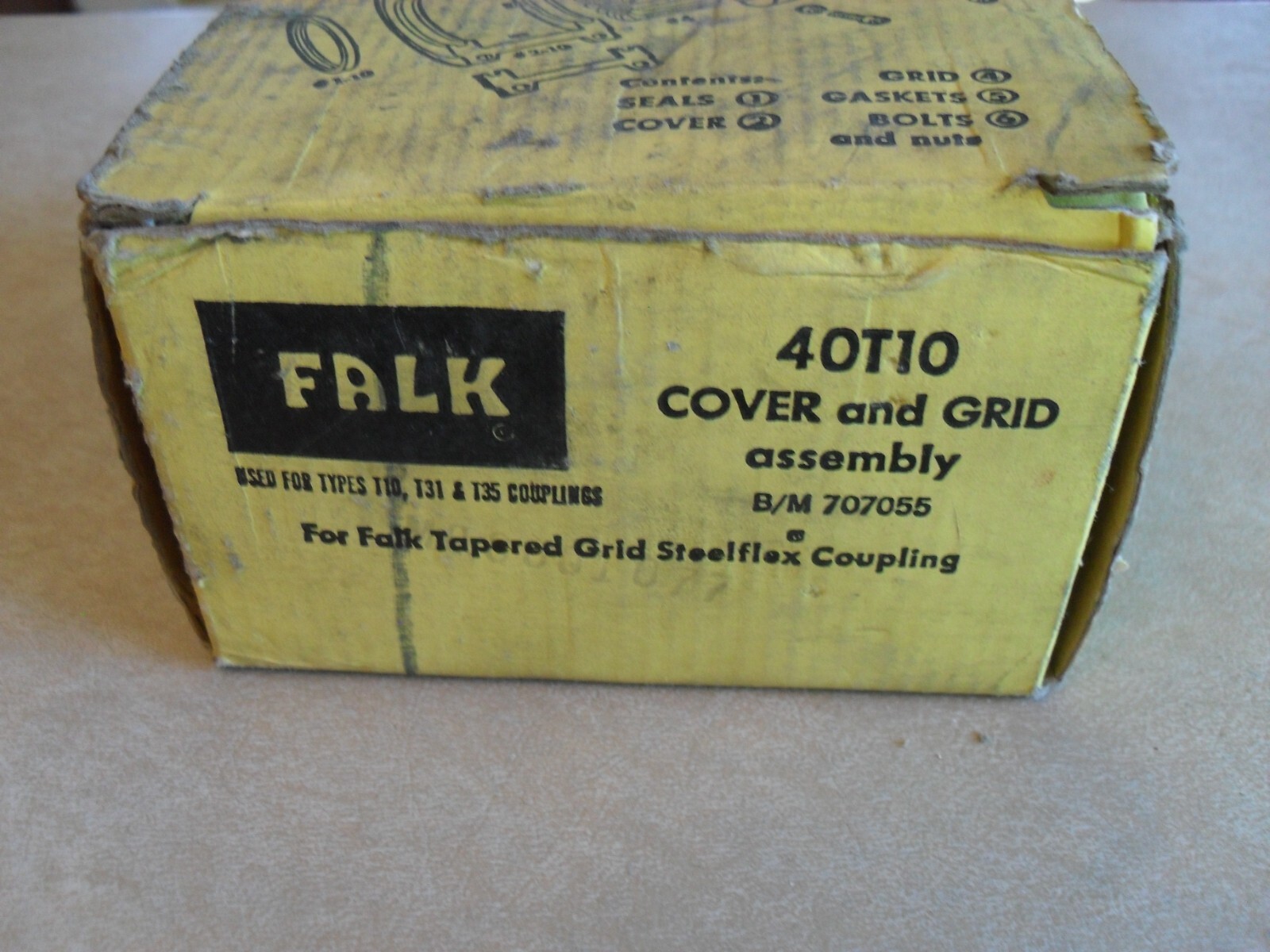 Falk 40T10 Cover and Grid Assembly – B/M 707055 – Types T10, T31 & T35 Couplings
