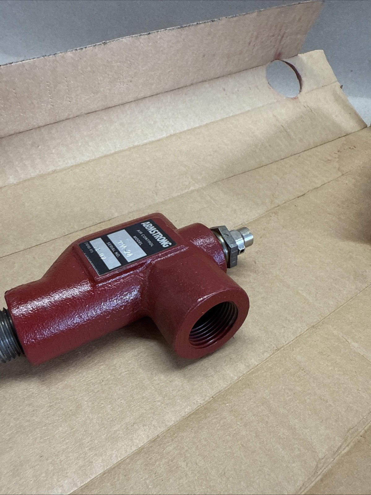 ARMSTRONG TMA-24 Valve Air Control Tank Filling 213991-307