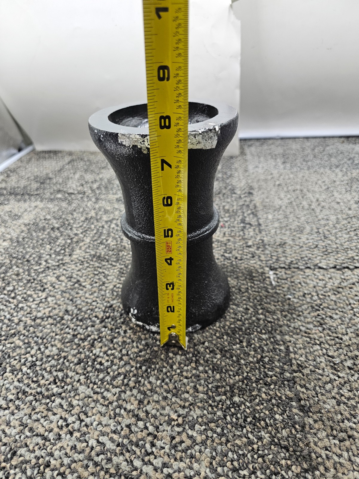 Disc Harrow 7.5 inch Long Full Spool, Black 4.5 inch Diameter 1263631