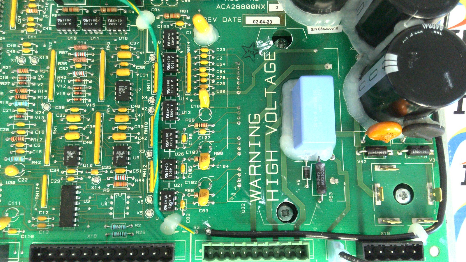 NSSP OTIS ELEVATORS ACA26800NX3 Circuit Board