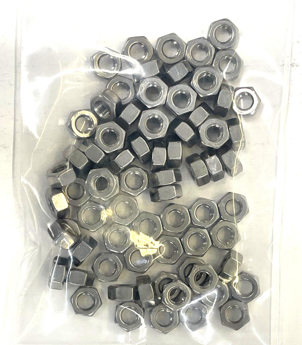 MSC 1/4-28 UNF STAINLESS STEEL RIGHT HAND HEX NUT *LOT F 77* 87925707