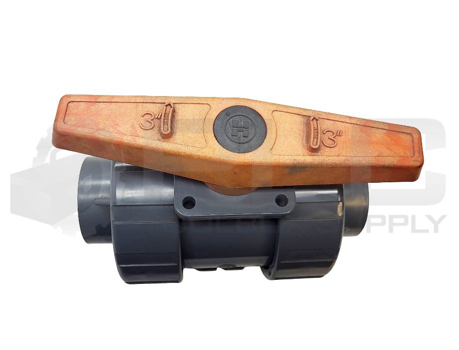 NEW HAYWARD LB300 TRUE UNION BALL VALVE 2-1/2″ PVC VITON NSF/ANSI61 *READ*