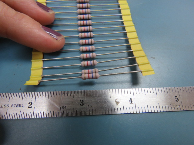 KOA CPF-1182JT- Qty of 150 per Lot RESISTOR 1.60K Ohm 1W 5%; lot of 150 supplie