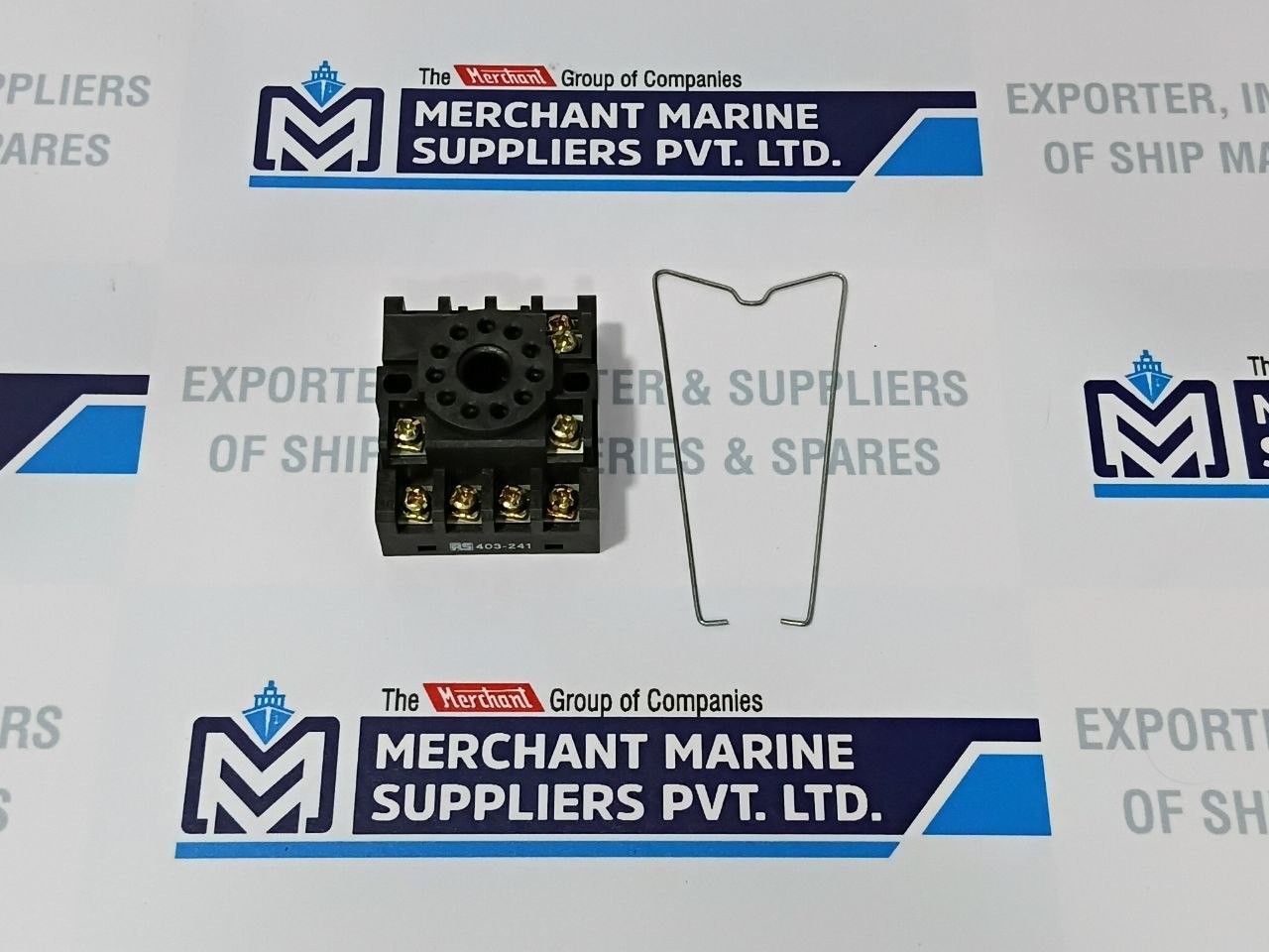 RS 403-241 11 Pin Relay Socket Base