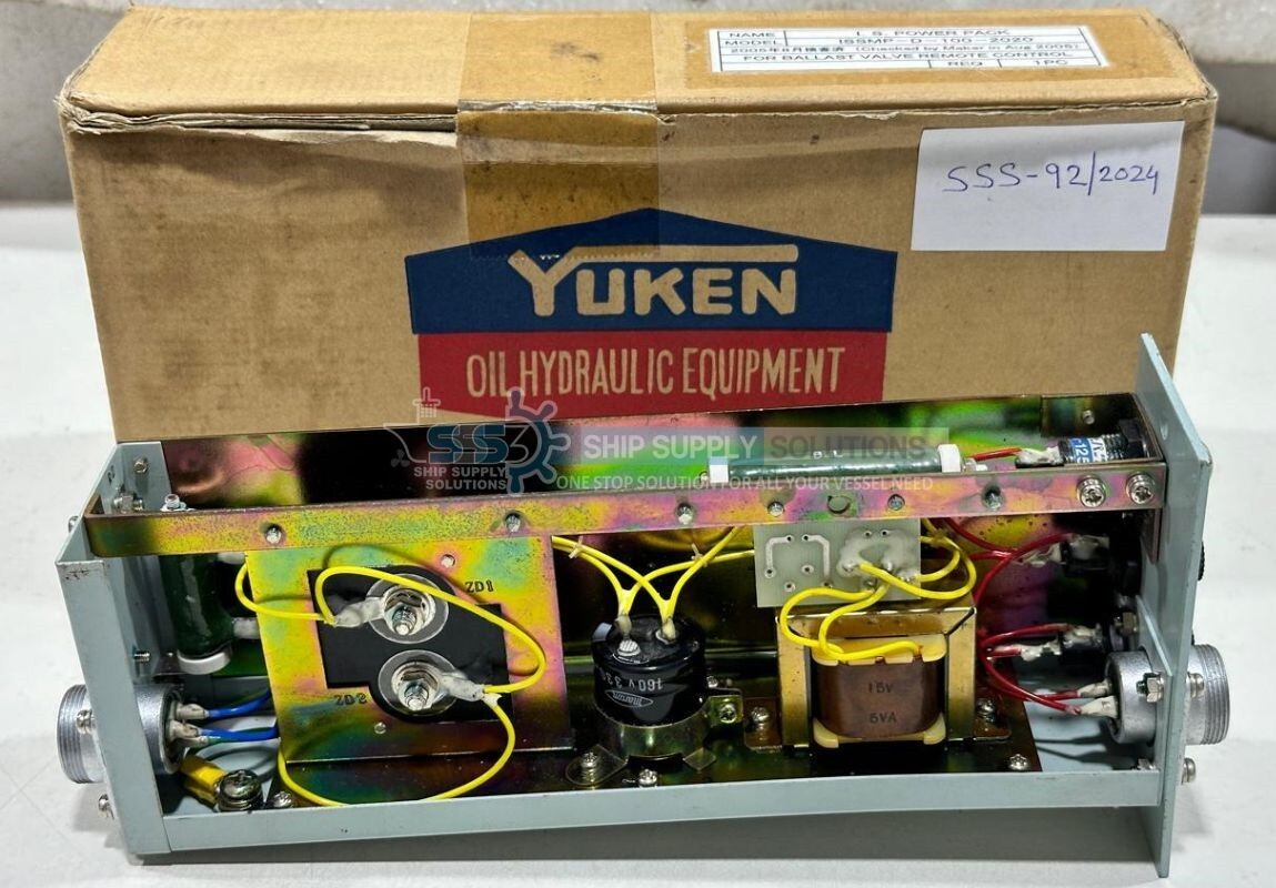 YUKEN ISS-923 INTRINSICALLY SAFE POWER PACK ISSMP-D-100-20 (NEW WITH BOX) AC100V