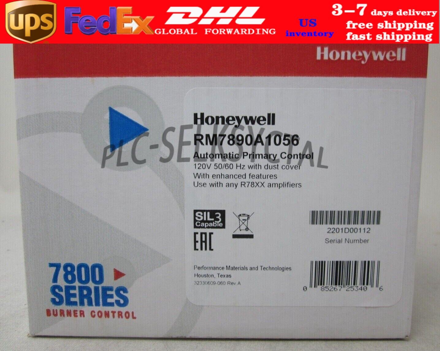 One Honeywell RM7890A1056 RM7890 A 1056 Controller new Free Shipping
