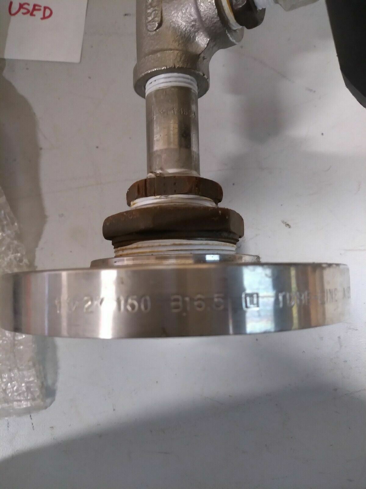 Ashcroft ASP-150 Flanged Diaphragm Seal 1-1/2 Inch A1B2 SA-182 Stainless Steel
