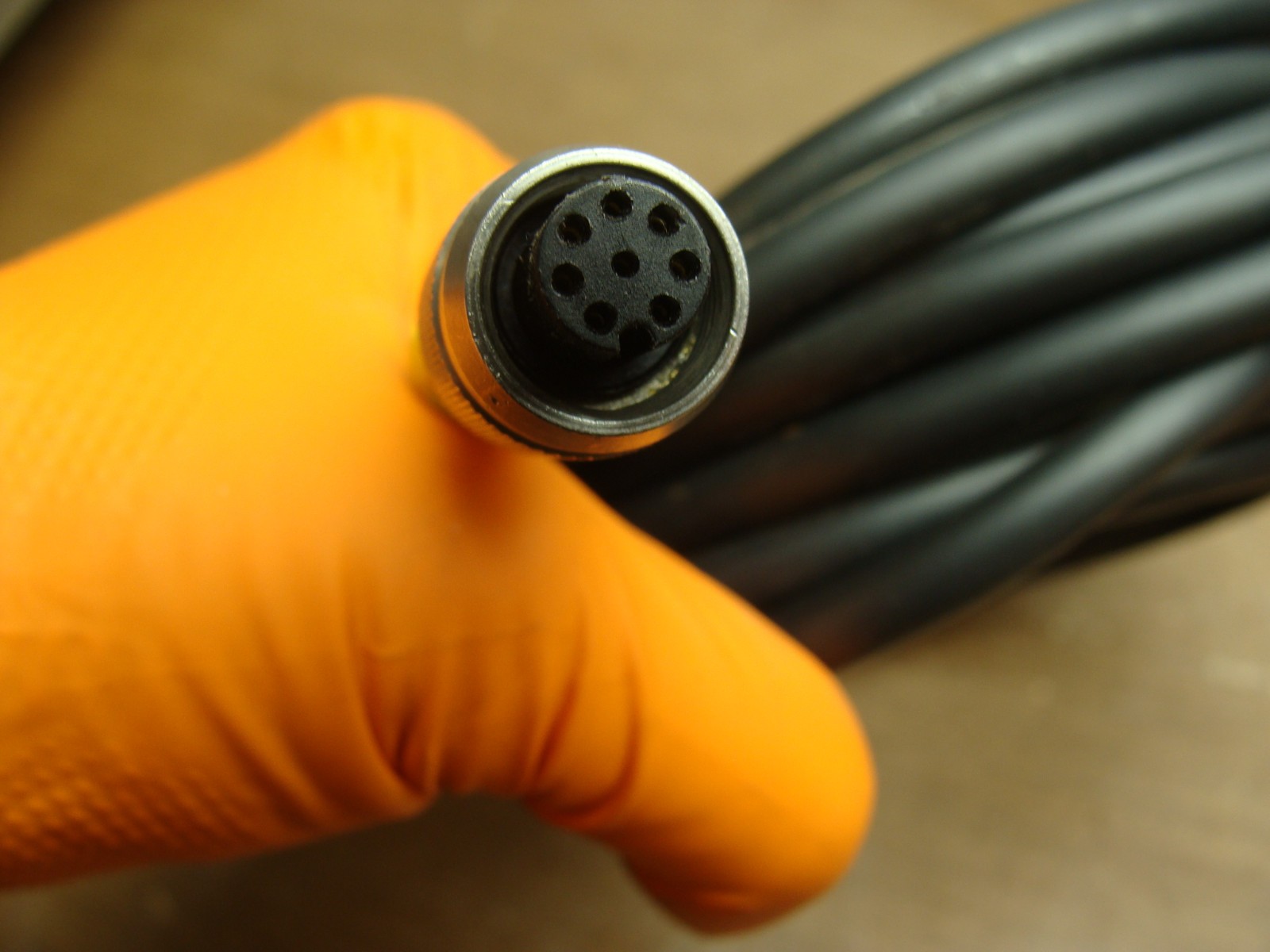 LEONI HIGH SPEED HIGH FLEX ROBOTIC INDUSTRIAL ETHERNET CABLE CAT 5E E130266 16FT