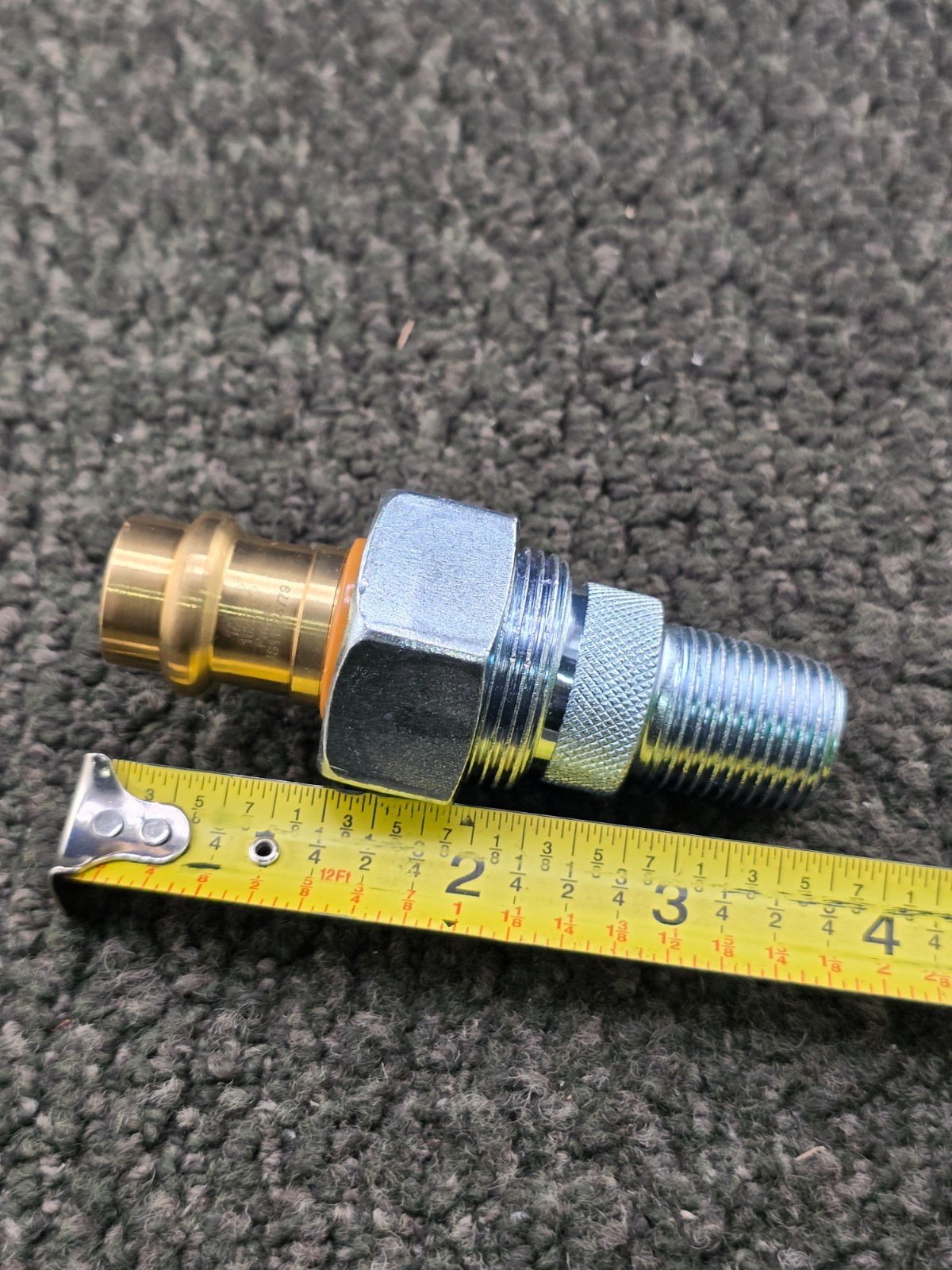 Legend P-571NL Forged Steel Dielectric Union 1/2″ Copper Press x 1/2″ Male NPT