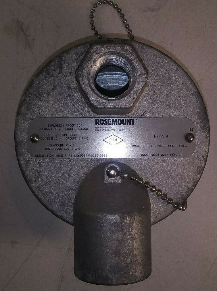 1 NEW ROSEMOUNT 00079-0325-0002 PRESSURE TRANSMITTER HEAD NNB ***MAKE OFFER***