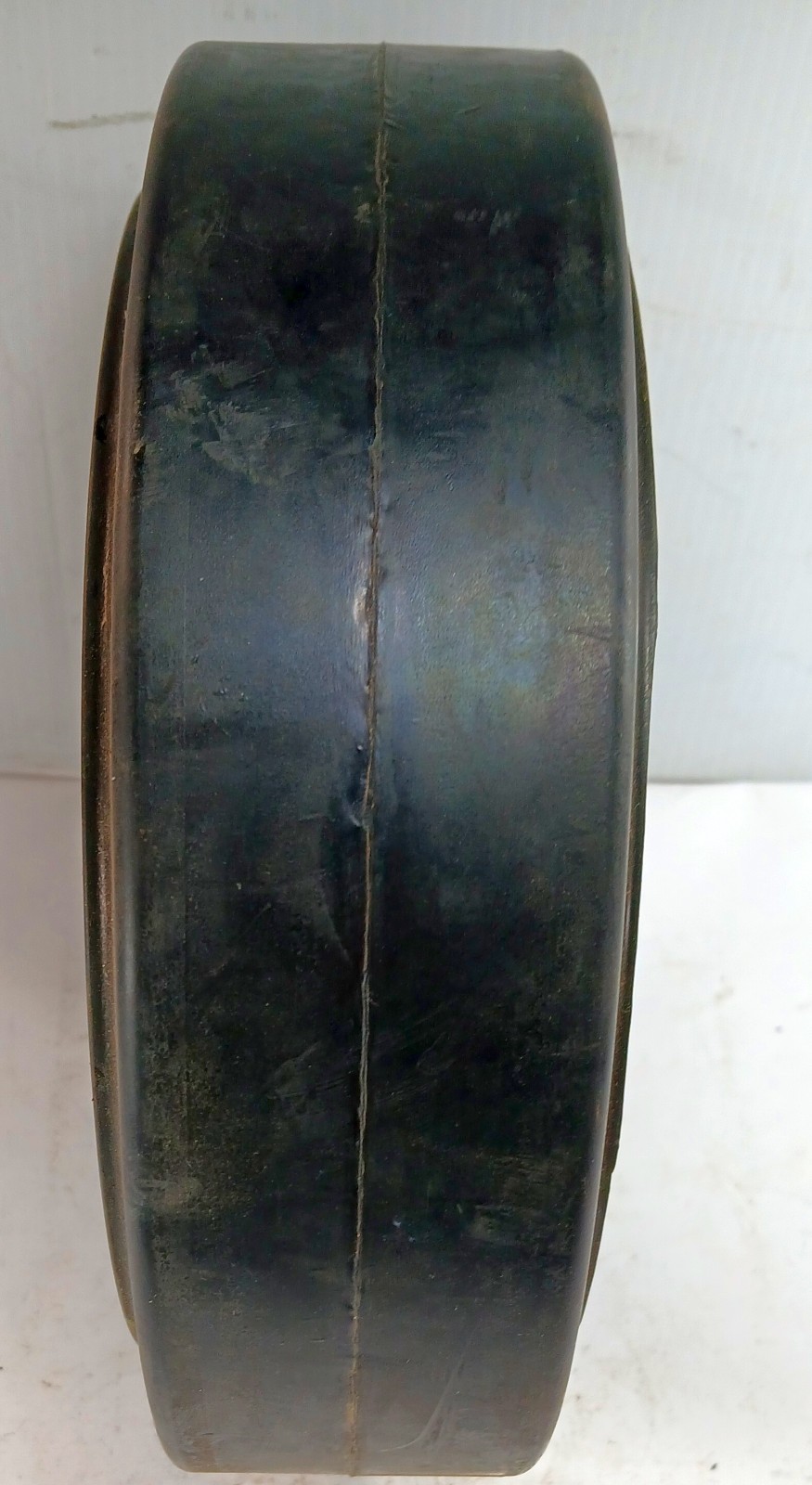 1 NEW TREW MR10030G6 MOLD-ON RUBBER WHEEL NNB ***MAKE OFFER***