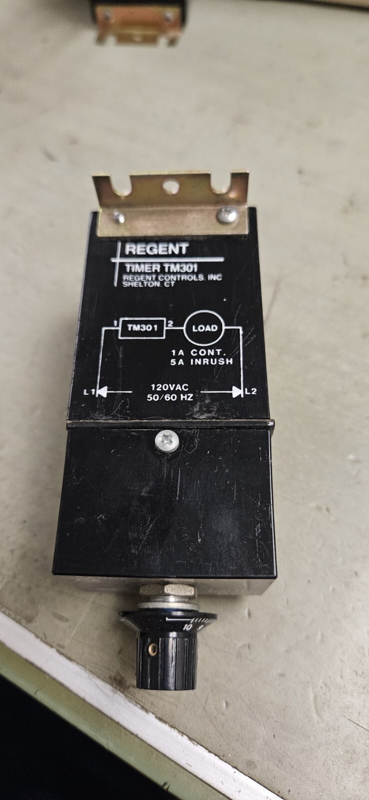 REGENT CONTROLS TM301D1S DELAY TIMER 115VAC