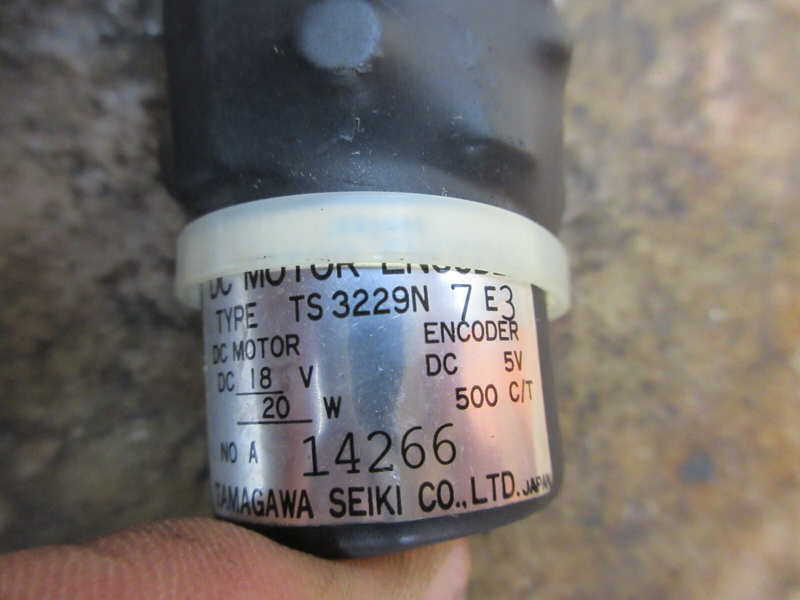 TAMAGAWA DC MOTOR TYPE TS3229N 7E3 A16706 TS3229N7E3 CX 20 EDM LOT OF 3 PIECES