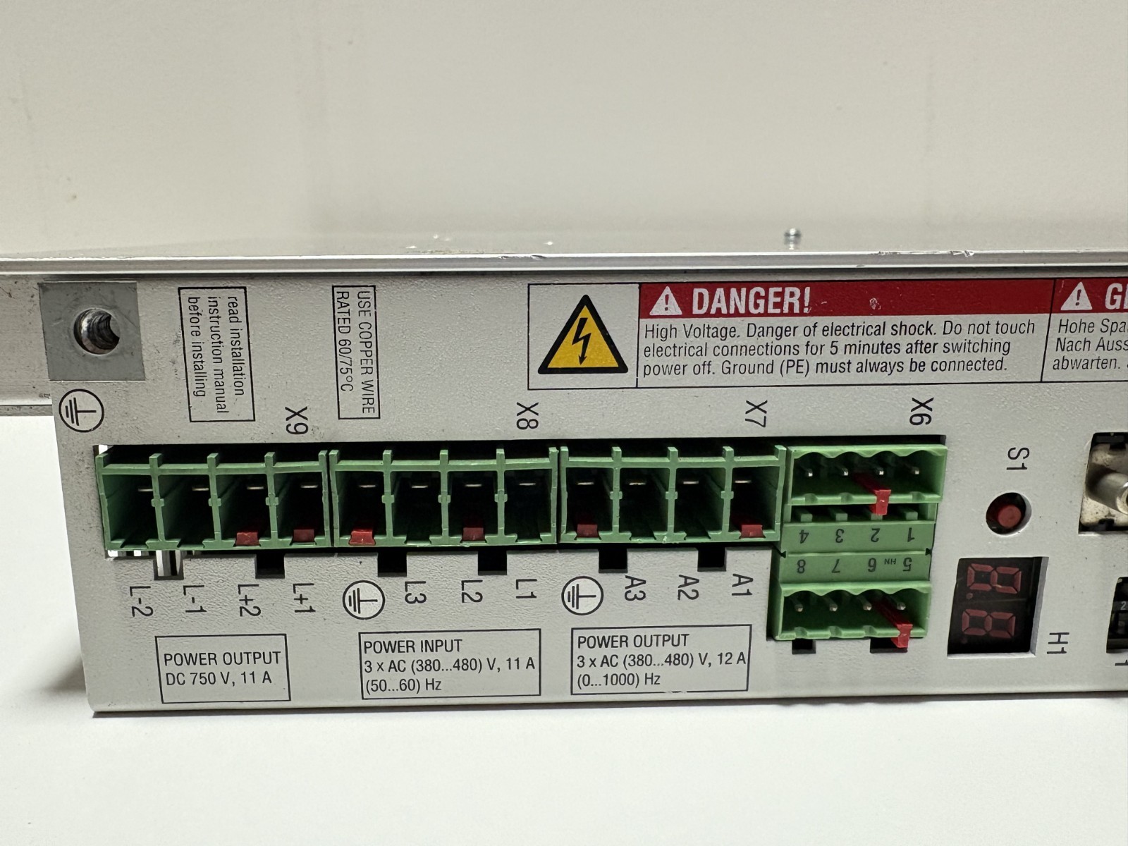 Bosch Rexroth Indramat DKC02.1-040-7-FW Servo Drive | ECODRIVE 3xAC 380–480V 12A