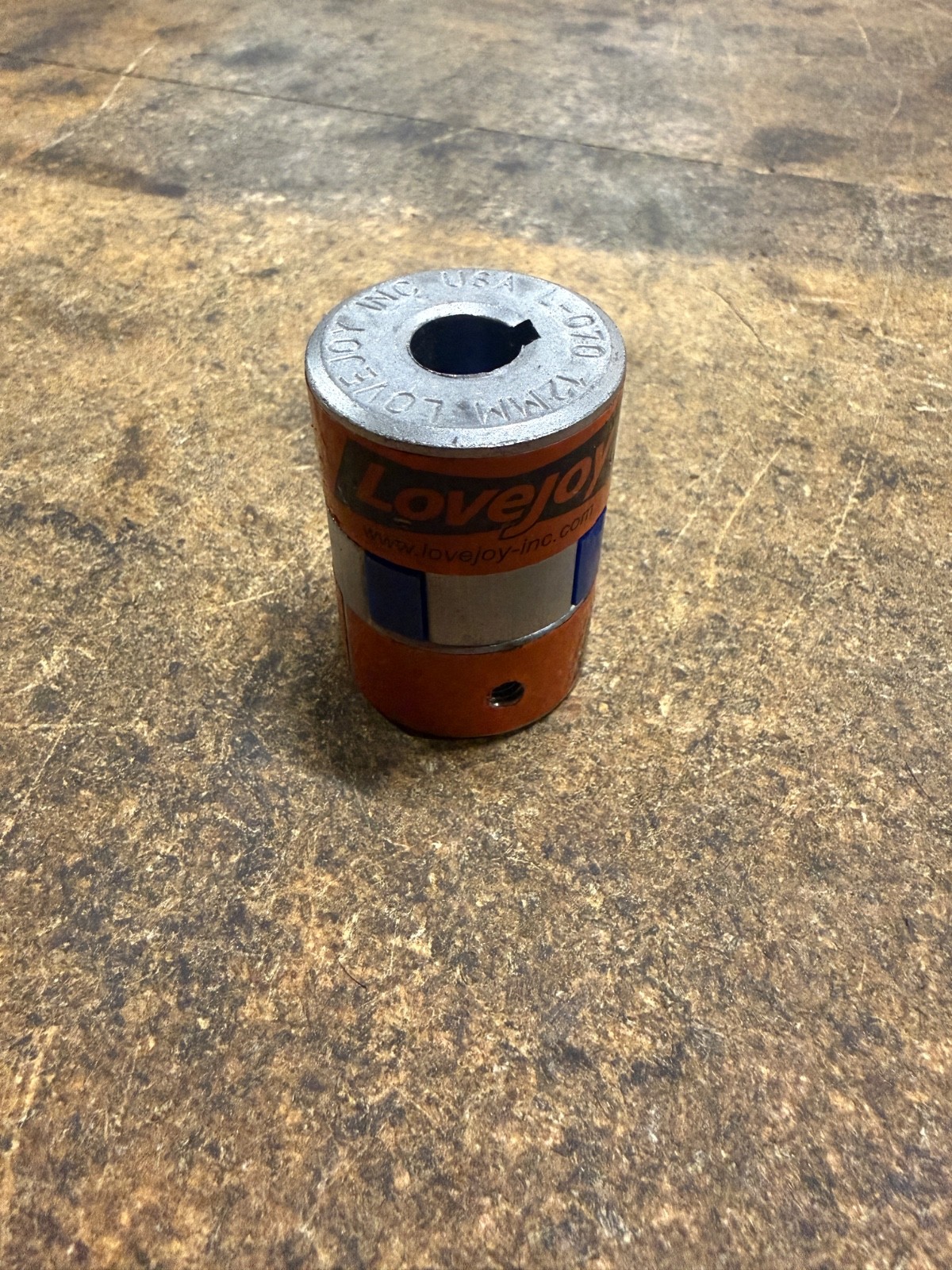 Lovejoy Jaw Couplings L-070 With Inserts .625″ Bore 12mm (NEW)