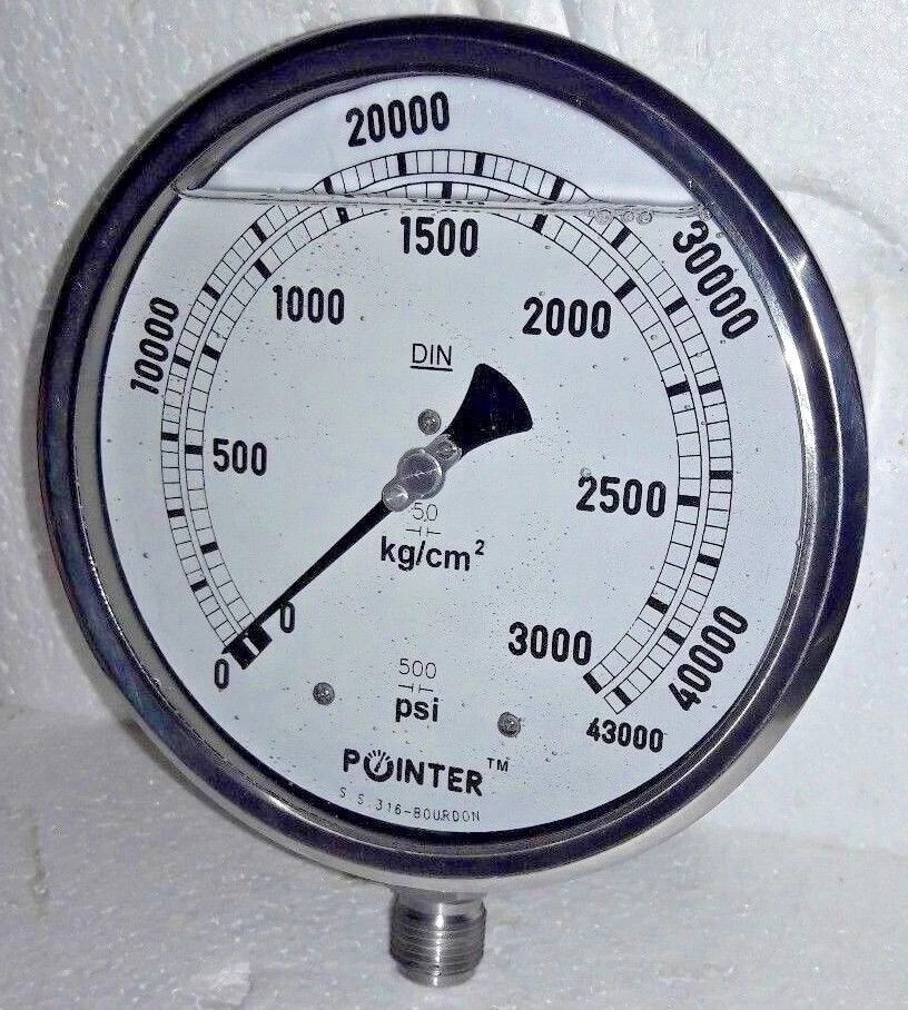 Spherical Common Fuel Rail with 3000 Bar High Pressure Gauge & Pressure Pipes