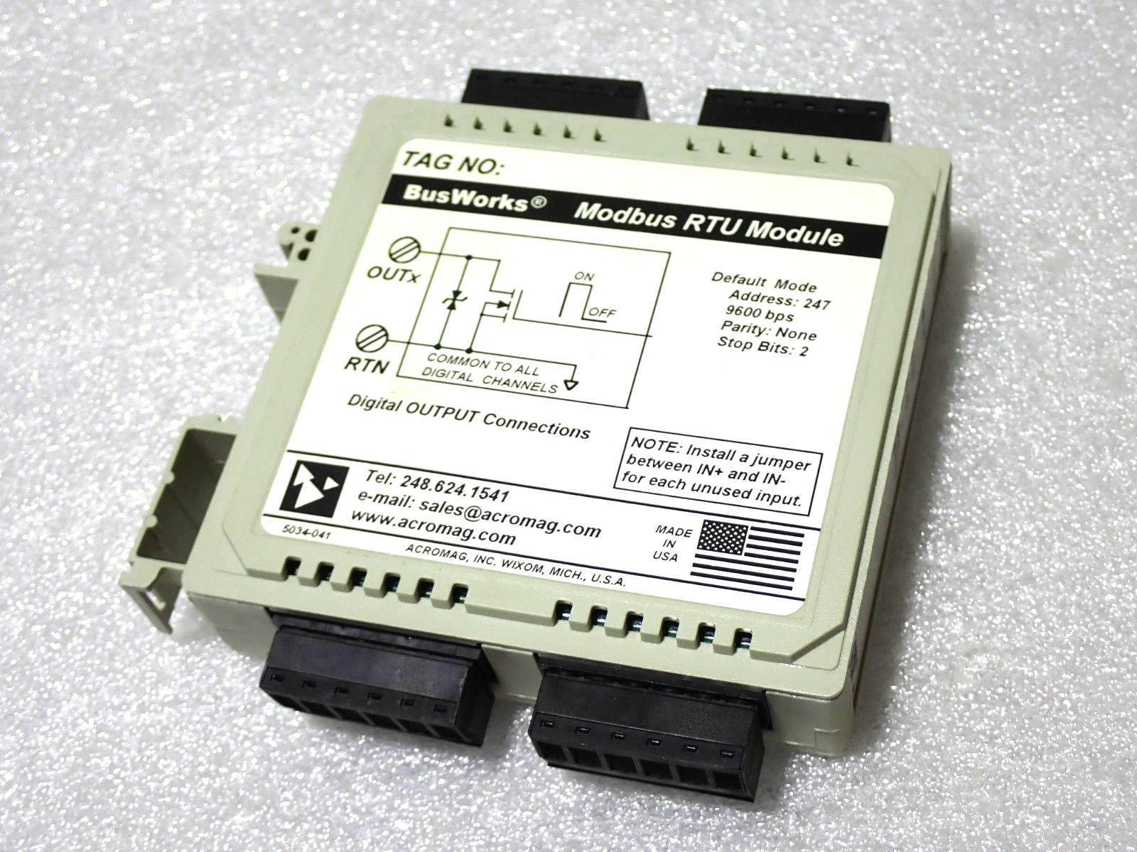 913MB-0900 BUSWORKS MODBUS RTU